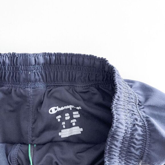 Champion Men's Elastic Waist Straight Leg Mesh Stripe Track Navy Small - Picture 3 of 8